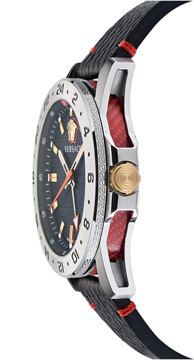 Versace VE2W00122 horloge mannen - Roestvrij Staal - zilver