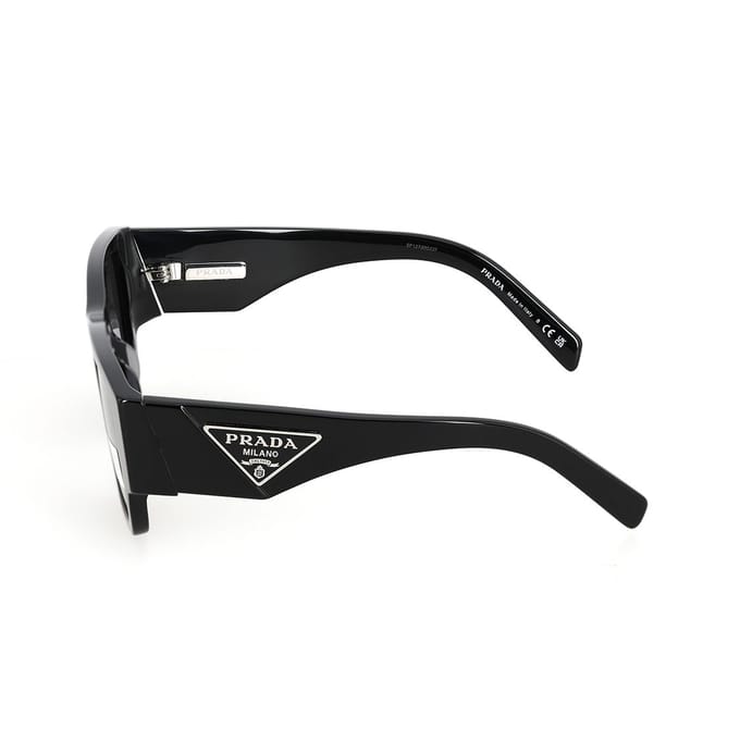 Prada Casual Comfortabel Minimalistisch Vierkante Zonnebril Unisex Zonnebril PR10ZS1AB5S0 Basic Packaging-Eyeglass Case+Box,55 gray