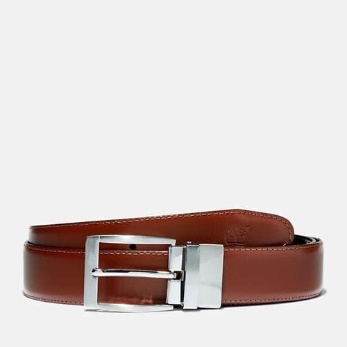 Ketting Timberland TB0A1BXX2121 - 35 REVERSIBLE-COGNAC/BLACK