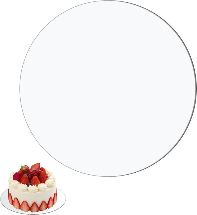 Set van 2 taartschalen van 26 cm - Perfect voor taarten, desserts en gebak presenteren