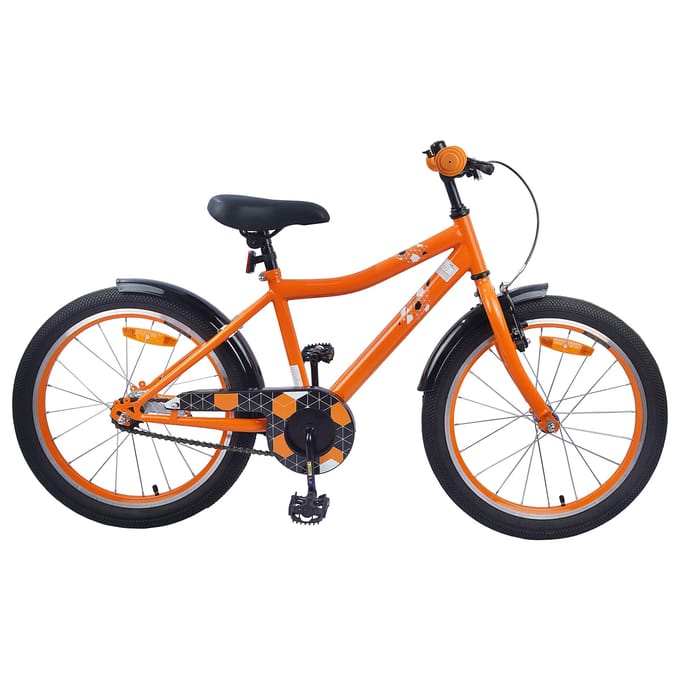 vidaXL - Kinderfiets - 18 - Inch - voor - 5-7 - jaar - oud - Oranje