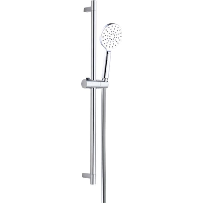 4bathroomz® Douche Glijstangset – Verstelbaar – Chroom