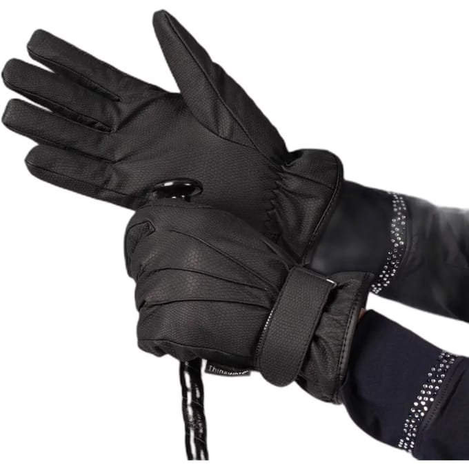 Harry's Horse Winter Rijhandschoenen Alaska Zwart - XXL