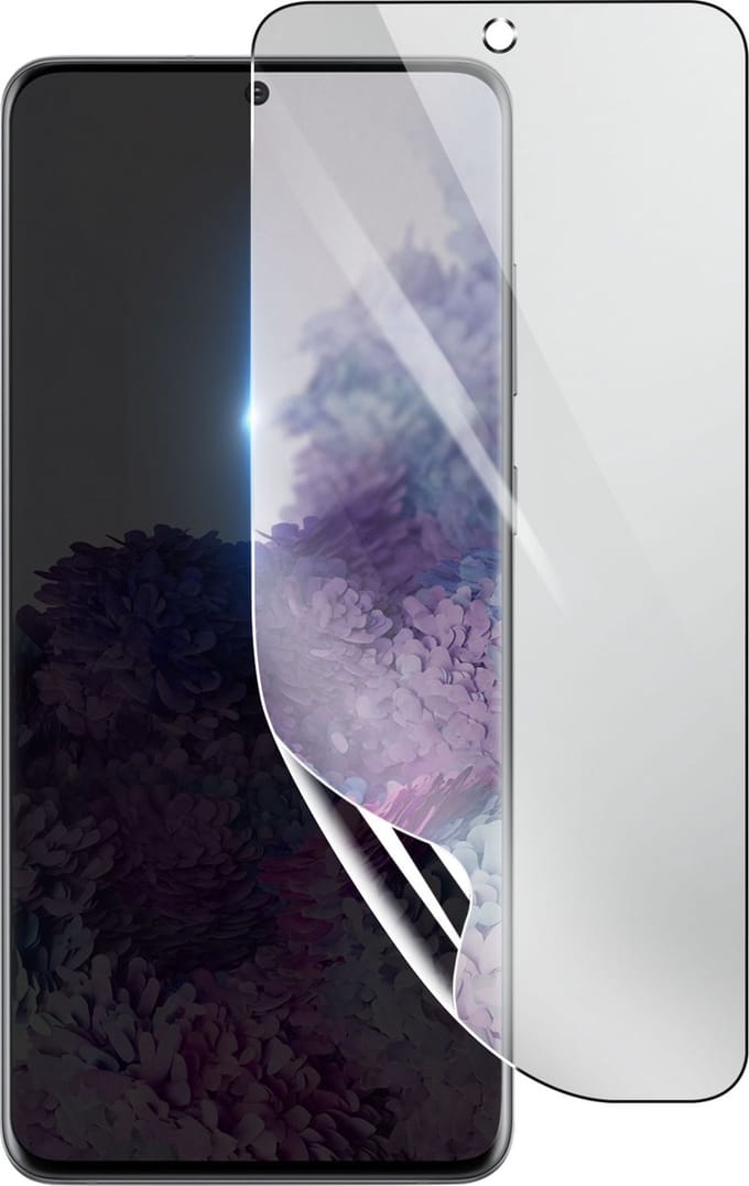 3mk, Geschikt voor Samsung Galaxy S20 Plus, Schokbestendige Hydrogel Screenprotector, Transparant