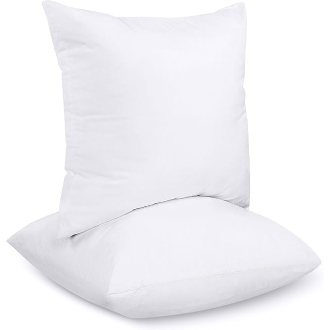 AIO FACTORY - Kussen - Antiallergisch - Mikrofiber - Wit - 80x80 cm