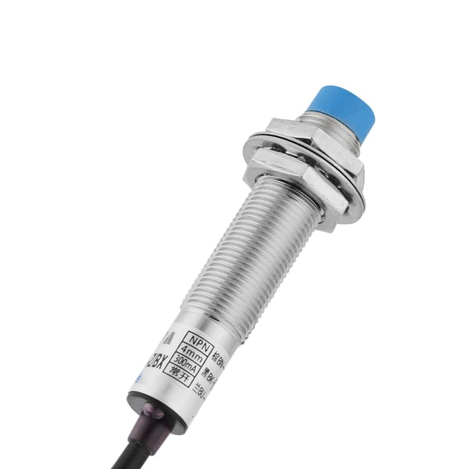 Interrupteur de proximité à inductance M12 LJ12A3-4-ZBX, 3 fils CC NPN 6-36 V, pour imprimante 3D gray