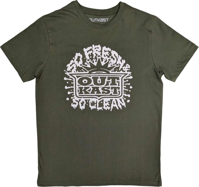 Outkast - So Fresh Heren T-shirt - XL - Groen