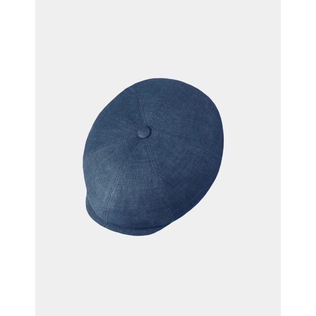 Hatland Headwear Cullum Linen Petten Blauw 67007