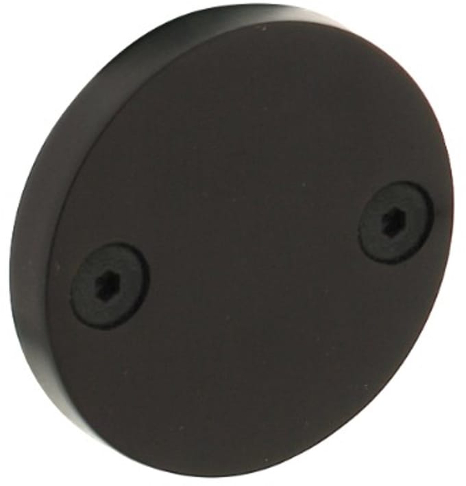 Intersteel Afdekrozet Shiraat Grand&Johnson ø55x8mm PVD zwart