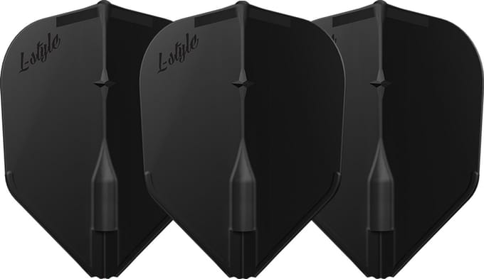 L-Style EZ L3 Black - Dart Flights