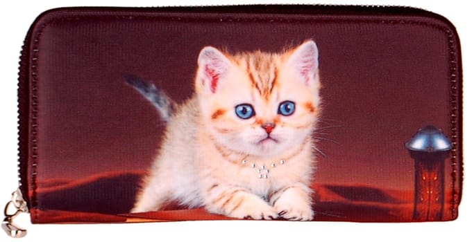 Portemonnee groot poes