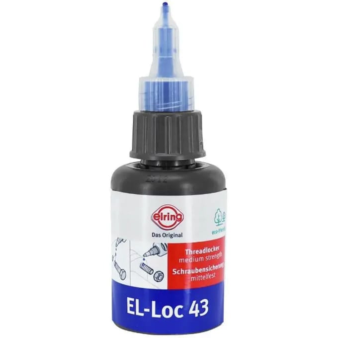 Elring EL-Loc 43 motorrem 50ml flesje blauw medium normaal gaas 954.000