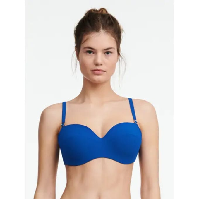 Chantelle Celestial - Bikinitop - Maat 75C - Blauw - C12T50