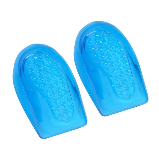 Siliconen Gel Inlegzolen Voetsteun Schoenen Inlegzolen Hielcup (S) blue