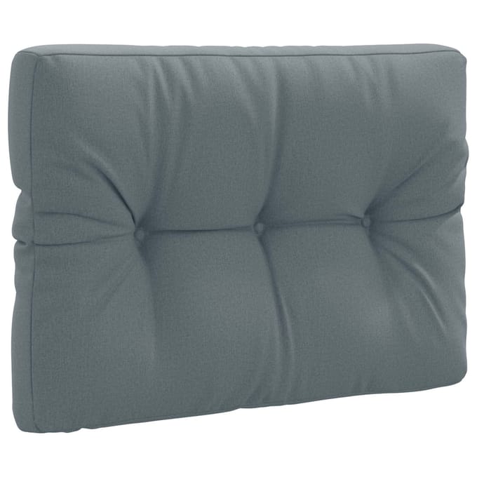 vidaXL - Palletrugkussen - VIANEN - 100% - Polyester - Blauw - 70 - x - 60 - x - 12 - cm