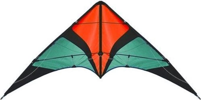 Spiderkites Tweelijnsstuntkite Wingman 150 Cm Oranje/groen