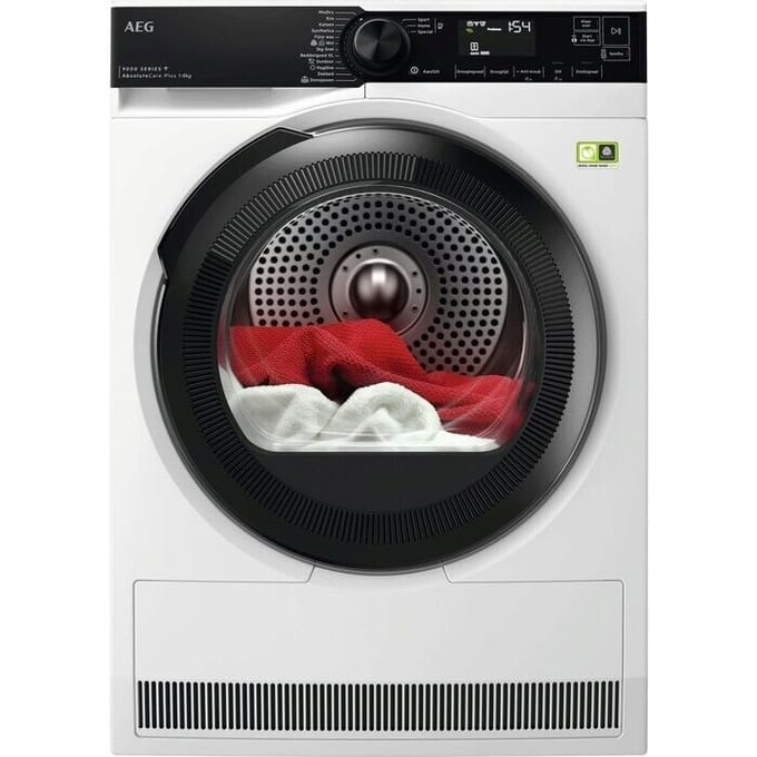 AEG TR968B4C 9000 AbsoluteCare® Plus - Warmtepomp droger - Energielabel B - 8 kg