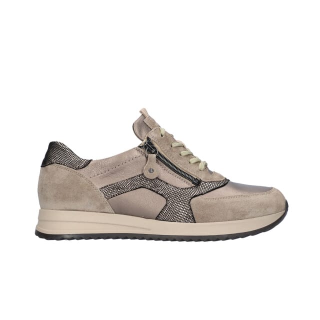 Waldlaufer Vicky Sneakers - Dames - Beige - Maat:37½