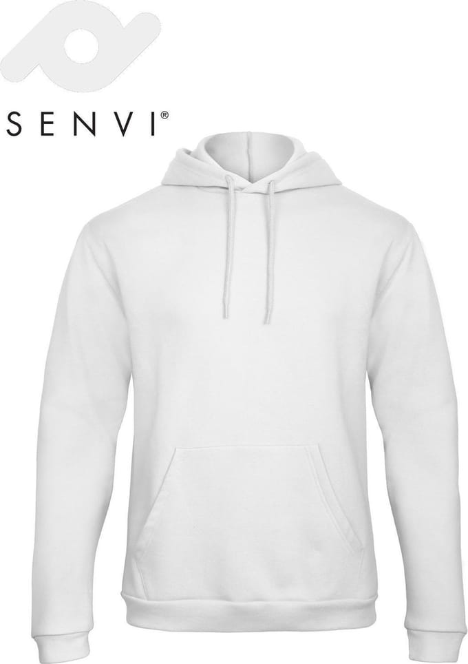 Senvi Authentic Hoodie Kleur Wit - Maat M