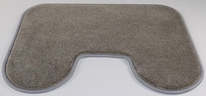 WC mat - Tampa - beige - grijs - 45x60cm