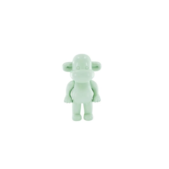 Housevitamin Ornament - Aap Beeld 'The Legend' - Polyresin - 11x7x19cm - Mint Groen