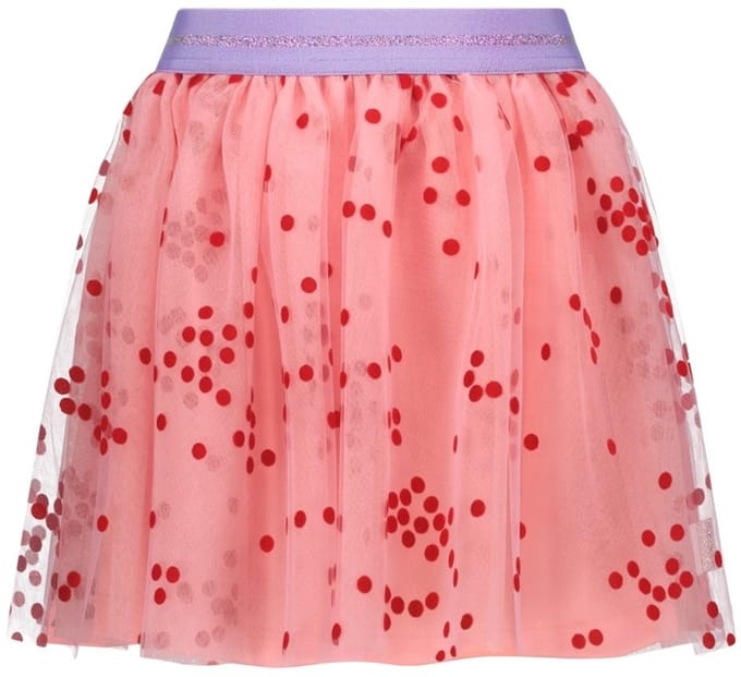 B.Nosy zomer rok meisjes - geranium roze - mesh - River