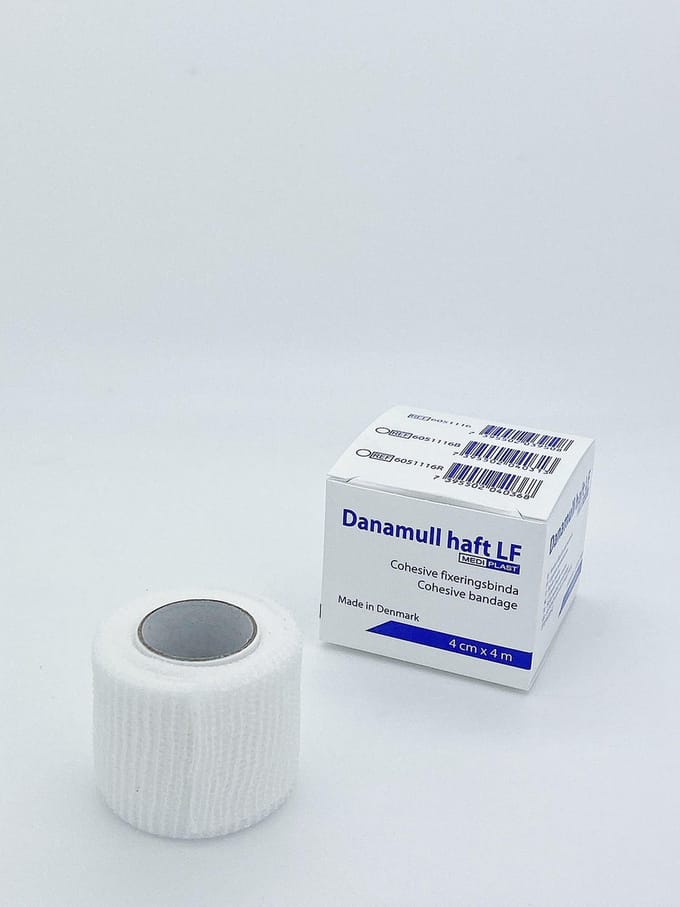 Danamull Haft Zelfklevend Fixatiewindsel 4cm x 4m - 10 stuks