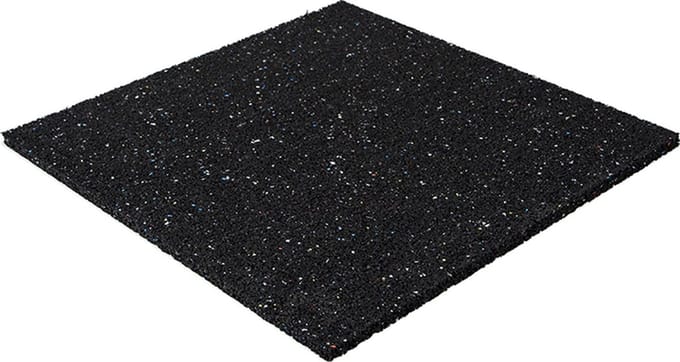 Rubbermagazijn - Rubber tegeldragers - 20 tegels - 30x30cm - Dikte 1 cm - Terrasdrager