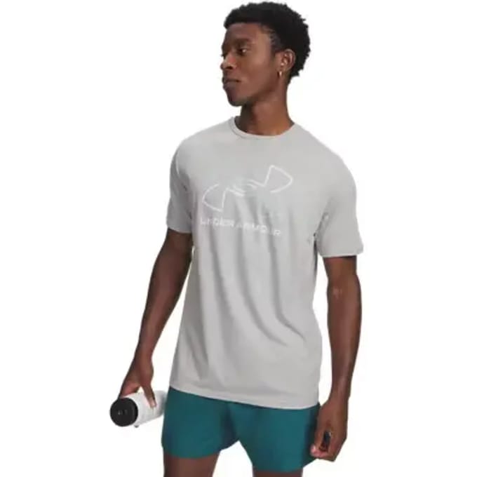 Under Armour Gl Foundation Update T-shirt Met Korte Mouwen Grijs XS / Regular Man