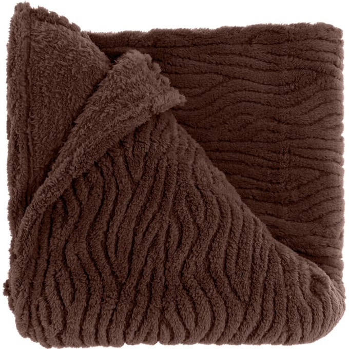 Unique Living - Plaid Clio 150x200cm - Rocky Brown