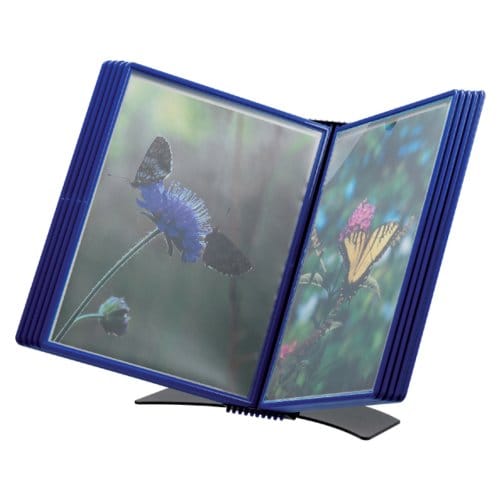 Bureaustandaard Djois Flex-O-Frame Premium A4 10-tassen blauw