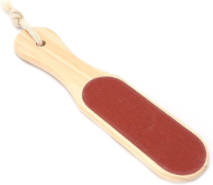Voetvijl Hout - Voetverzorging Tool - Gladde Huid - Met Lanyard