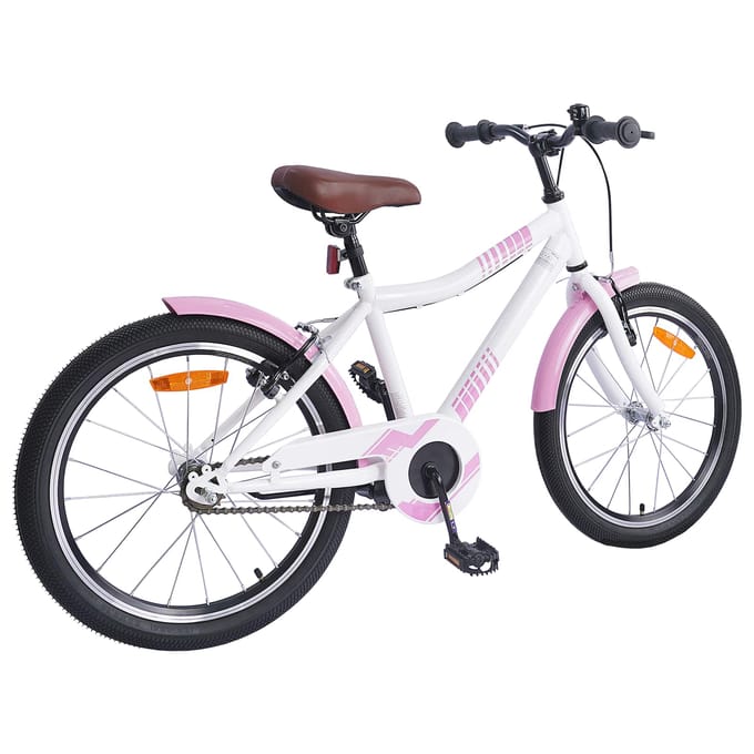 vidaXL - Kinderfiets - 20 - Inch - voor - 6-11 - jaar - oud - Licht - Roze