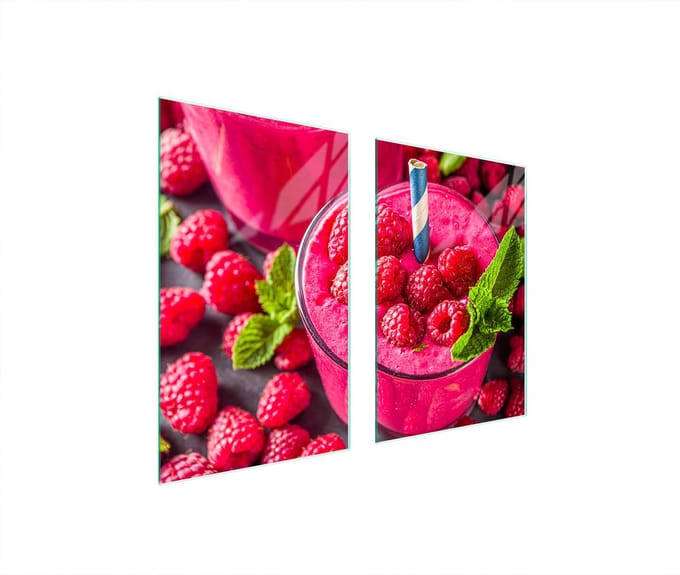 TMK ArtDeko - Snijplank - 65x52 cm - Malinendesign - Glas