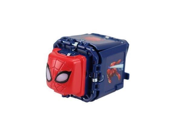 Marvel Spider-Man Battle Cube - Dr Octopus Vs Glowing Spiderman 2 Pack - Battle Set