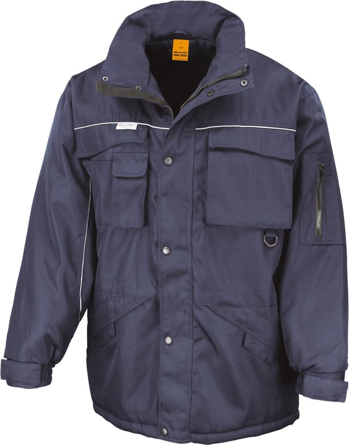 Result Heavy Duty Combo Coat RT72 - Navy/Navy - M