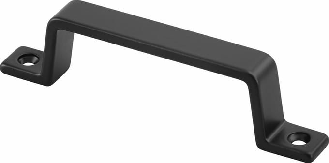 Hermeta Greep Zwart 110mm Opschroevend - 4201-18