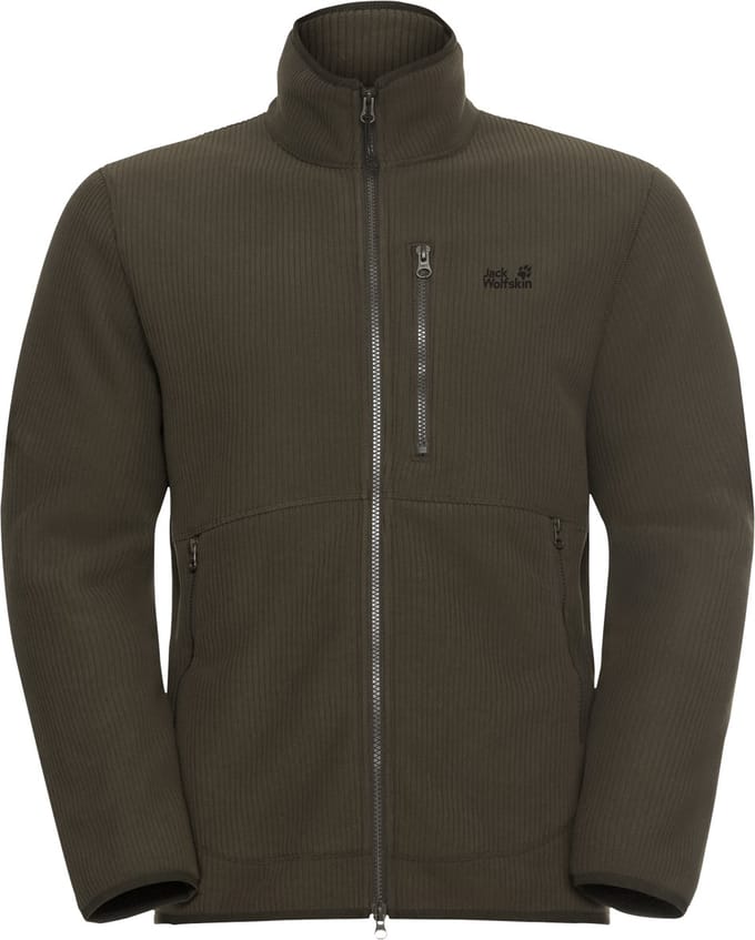 Jack Wolfskin LAKE RIDGE JKT M Heren Outdoorvest - obsidian moss