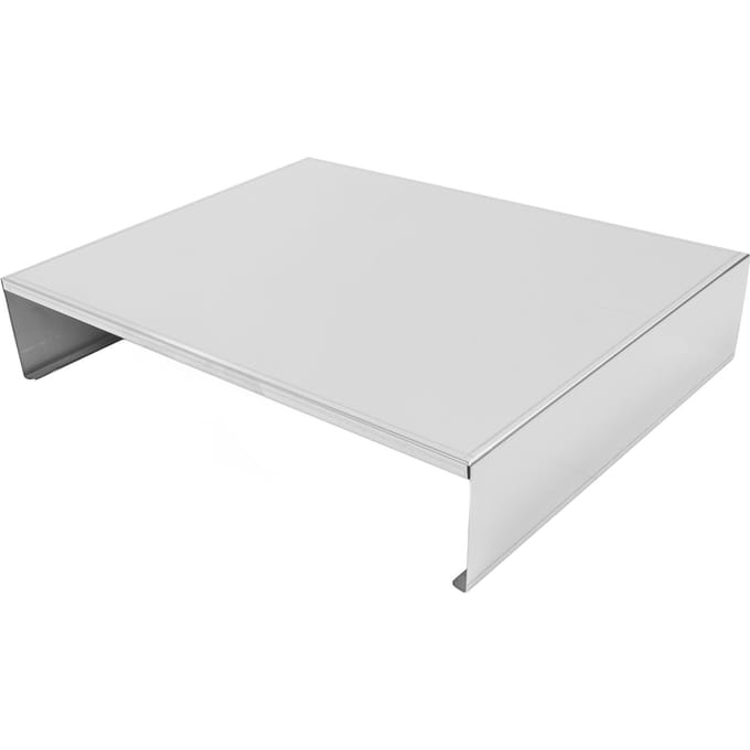 Couvre-plaque de cuisson à gaz pour cuisinière électrique Couvre-plaque de cuisson en acier inoxydable Support pour cuisinière à induction pour cuisine 9cm/3.5in