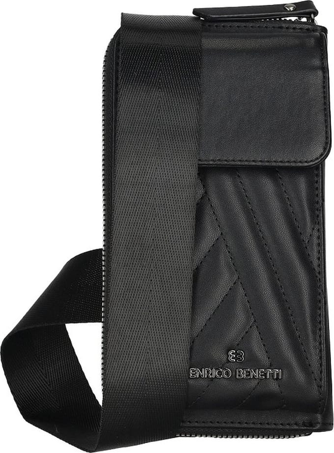 Enrico Benetti Evie - Schoudertas / telefoontas / portemonnee - Zwart