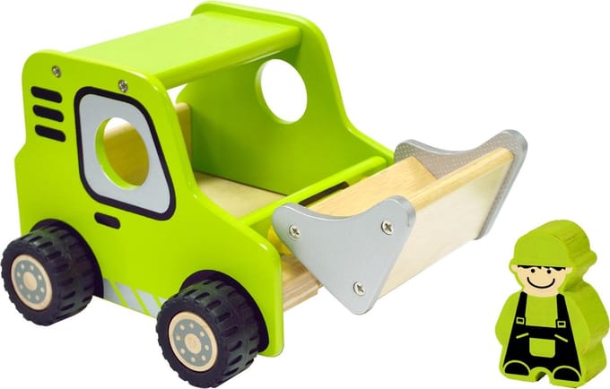 I'm Toy Bulldozer - Groen