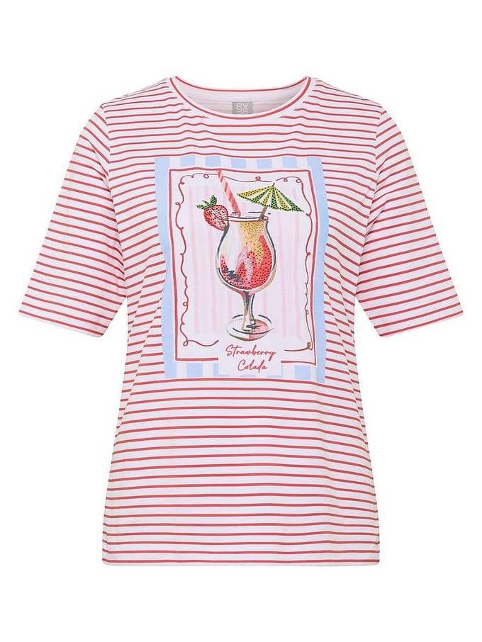 Shirt ronde hals Van Rabe wit