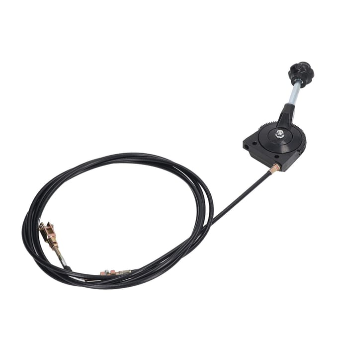 Câble d'accélérateur manuel pour pelle, commande de moteur, pièces d'équipement lourd, accessoires, 3.5 mètres black