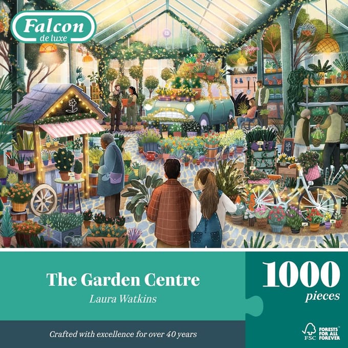 Tuincentrum Puzzel van 1000 Stukken - Magisch en Betoverend