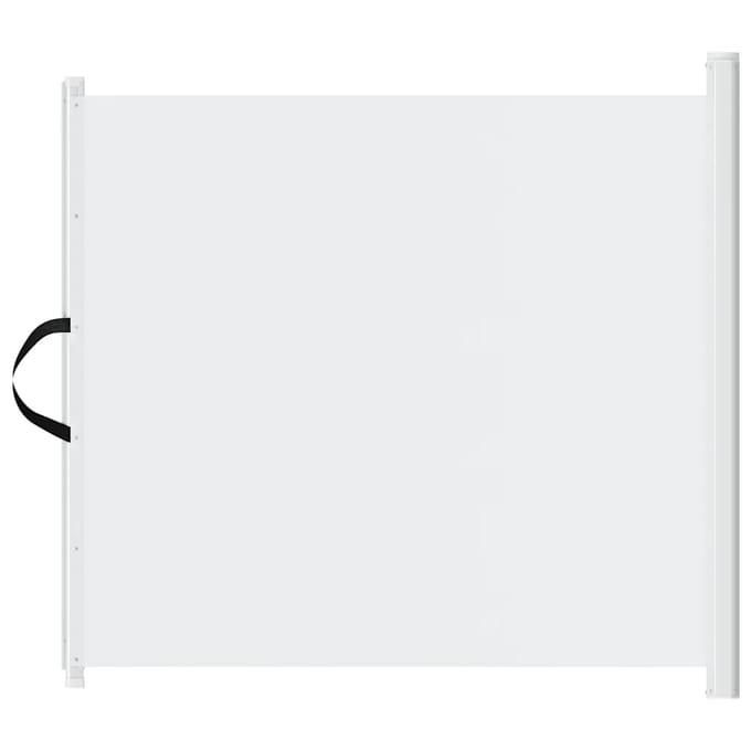 vidaXL Huisdierenhek uittrekbaar 102,5x125 cm wit