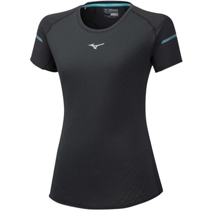 Mizuno Alpha Heren Zwart T-Shirt