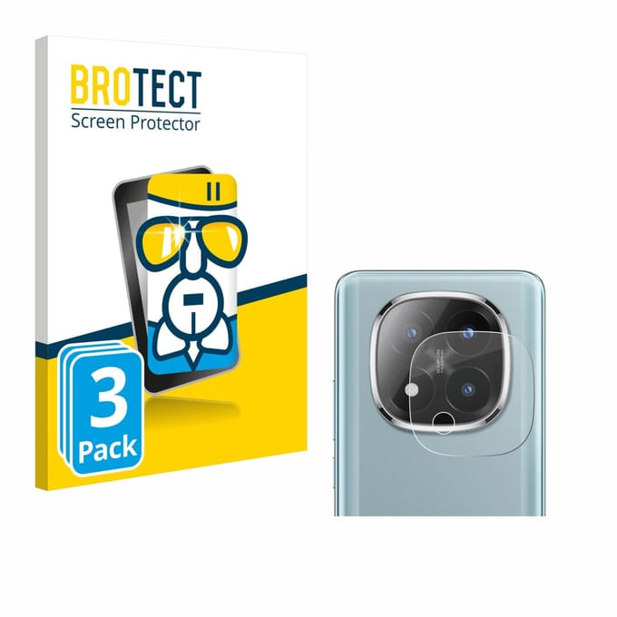 Screenprotector 3 Stuks voor Xiaomi Redmi Note 14 Pro Plus (ALLEEN Camera Lens) Beschermglas transparant