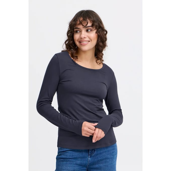 Dames-T-shirt met lange mouwen fransa Kasic 1