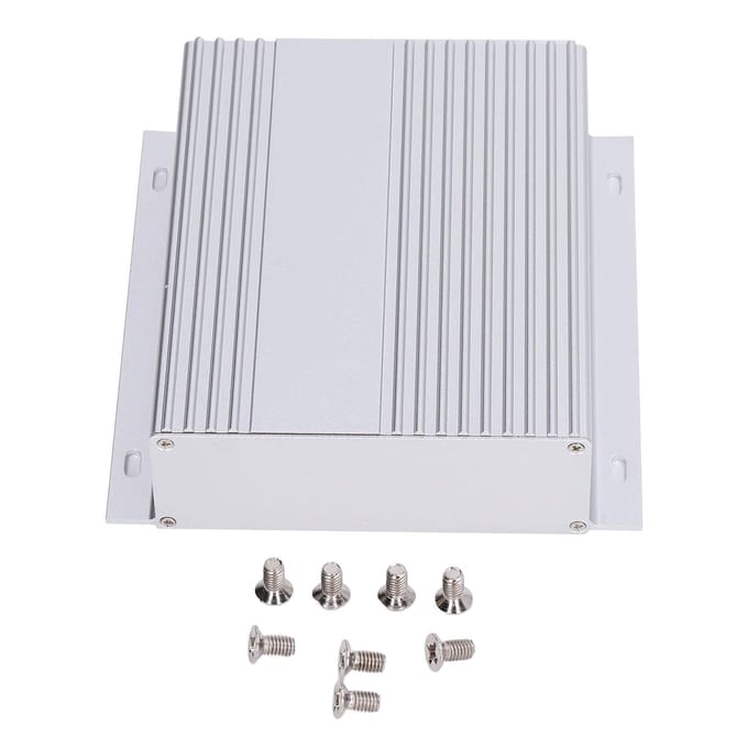 Projectdoos van aluminiumlegering DIY Elektronische aansluitdoos Koelbehuizing voor printplaat