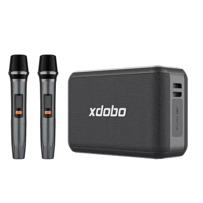 XDOBO X8 Pro draagbare draadloze luidspreker met twee microfoons BT5.2-technologie IPX5 waterdicht Speaker with two microphone zwart